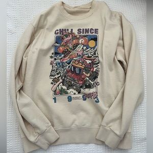 brandy melville chill since 1993 sweatshirt